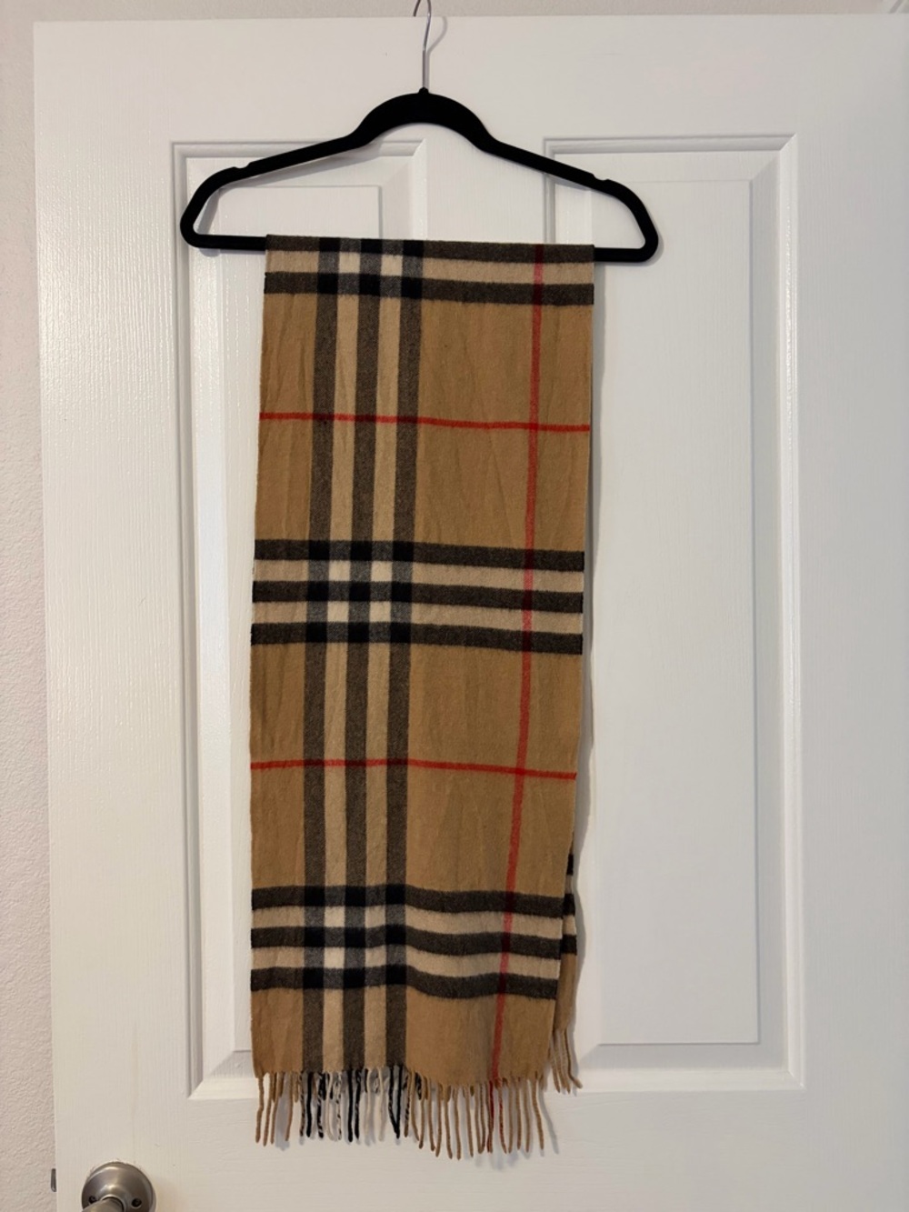 Burberry Nova Check Cashmere Scarf